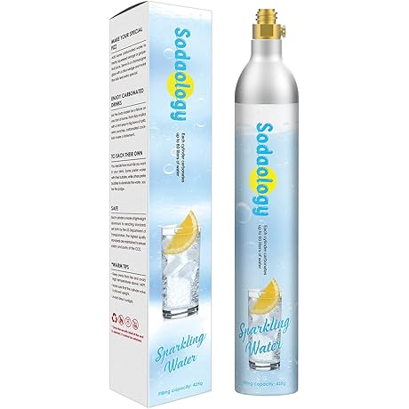 Sodaology 60L CO2 Carbonator: The Perfect SodaStream Refill
