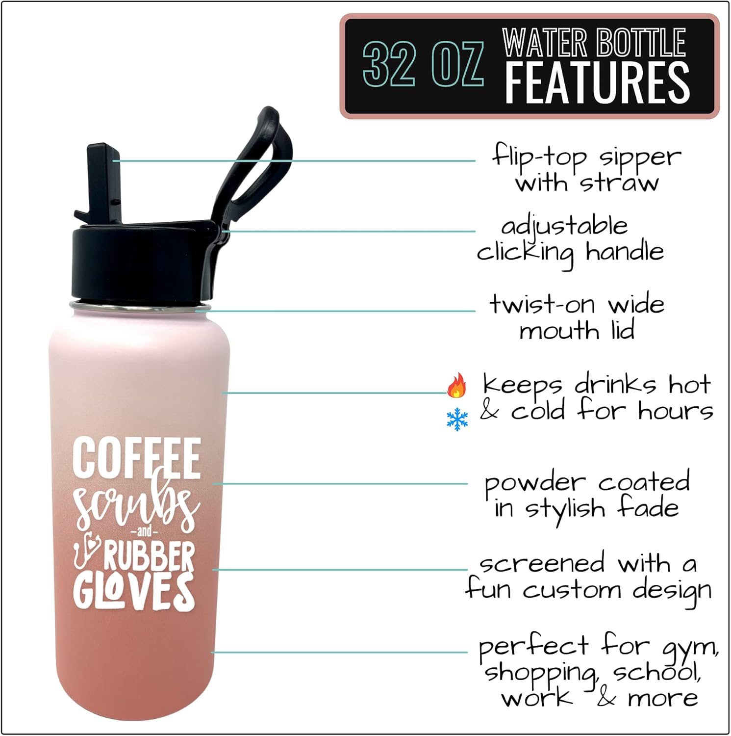 Amаzоn Crаzу 🔥 Dеаlѕ Nurse Gifts for Women - Nurse Tumbler, Cups, Mug, Water Bottle - Gift for Medical Assistant, LPN, RN, CNA, Nursing Student Graduate, Nursing School Graduation, Doctors, Nurse Practitioner, ER Nurses