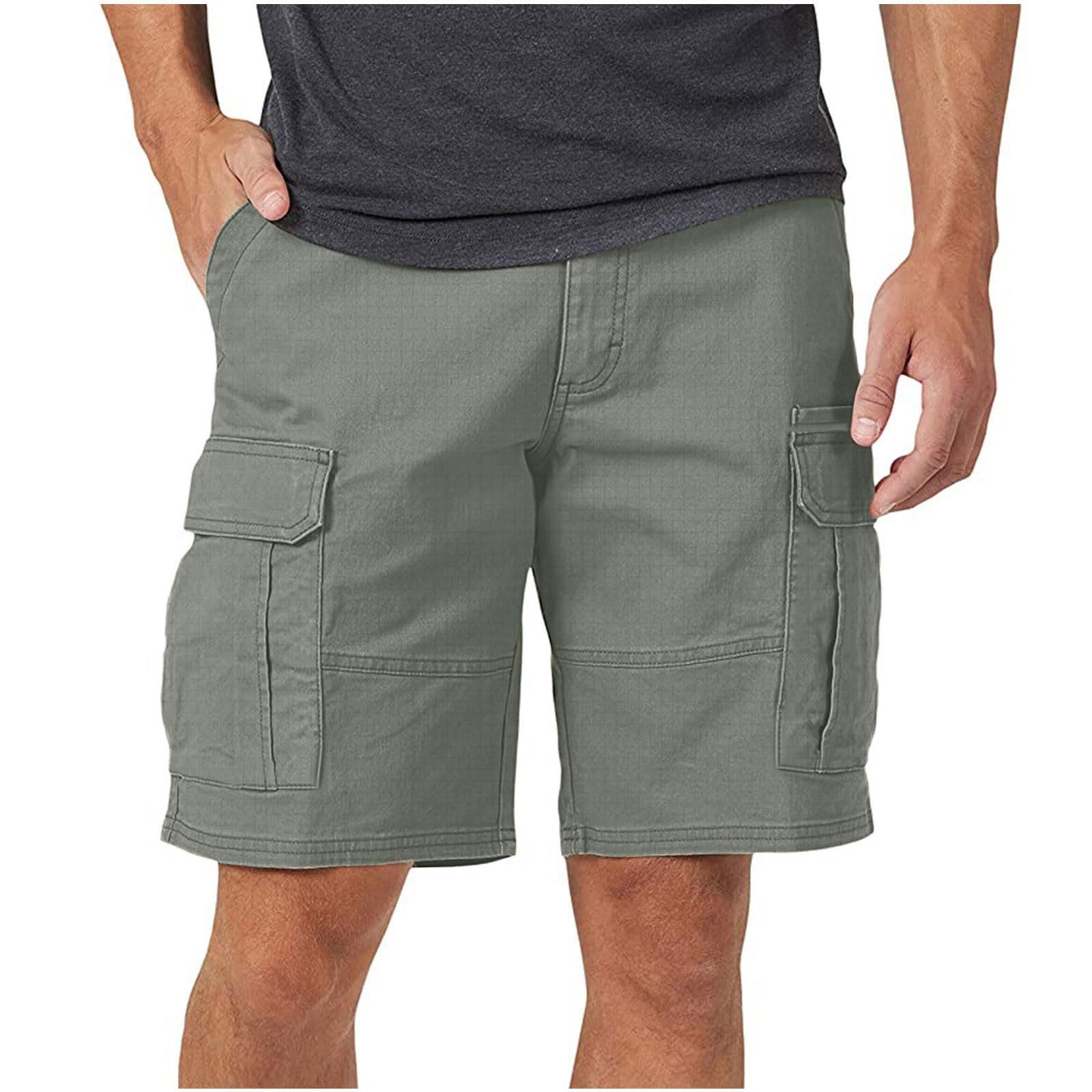 Cargo Shorts for Men Lightweight Quick Dry Casual Work Short Summer Outdoor Hiking Golf Active Wear Multi Pocket