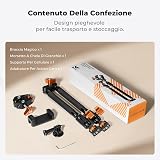 K&F CONCEPT Kit Bras Magique 22" avec Pince de Bureau - 7
