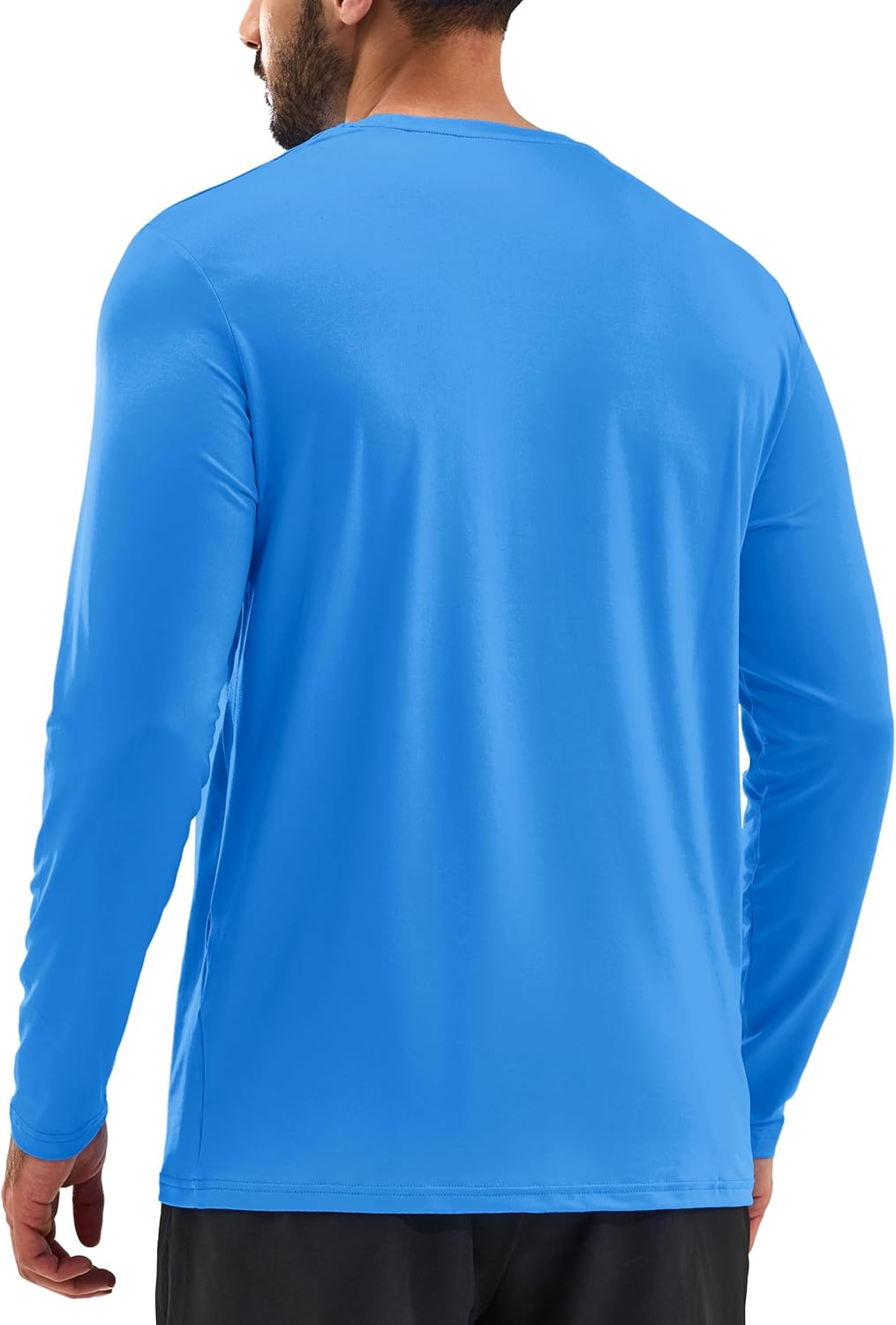 TACVASEN Men's Long Sleeve UPF 80+ Shirts Sun Protection UV SPF Shirts Rash Guard Fishing Running Quick Dry Lightweight - Image 2