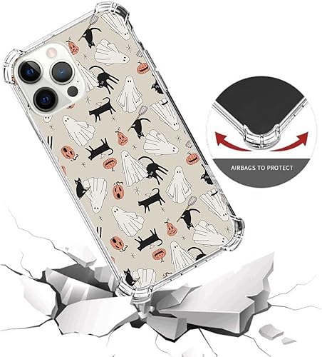 Miniatura 8 de Funda de teléfono con diseño de plantas de calabaza de Halloween para iPhone 14 Pro, cubierta de jardín de calabaza para adolescentes, hombres y