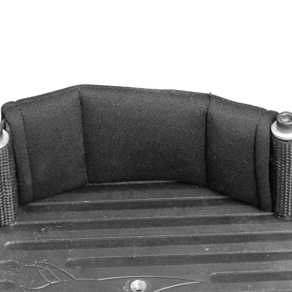 Big Josh's Removable Soft Gel Padded Heel Loop Wraps for Wheelchair Heel Loop Foot Plates - (Pair)