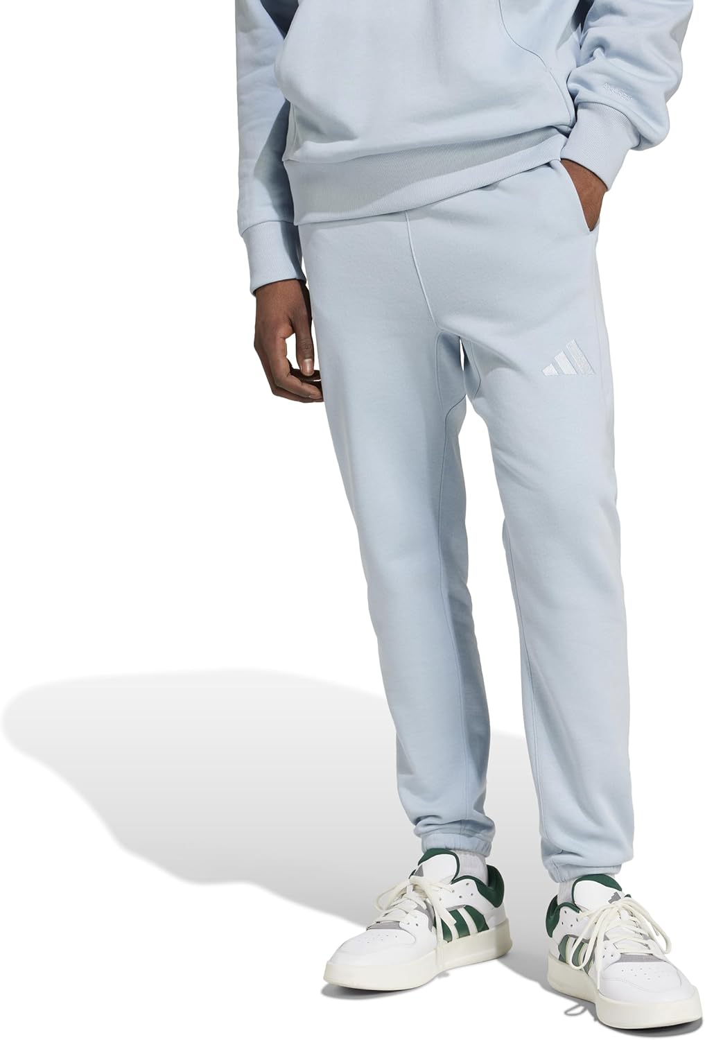 Adidas Mens All Szn Fleece Regular Tapered Pants