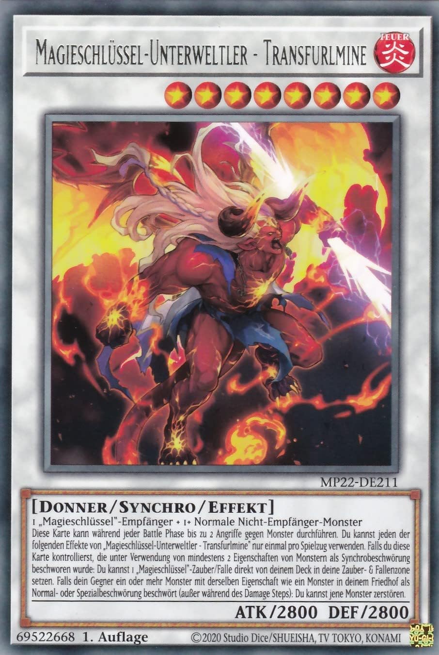MP22DE211 MagieschlüsselUnterweltler Transfurlmine Rare