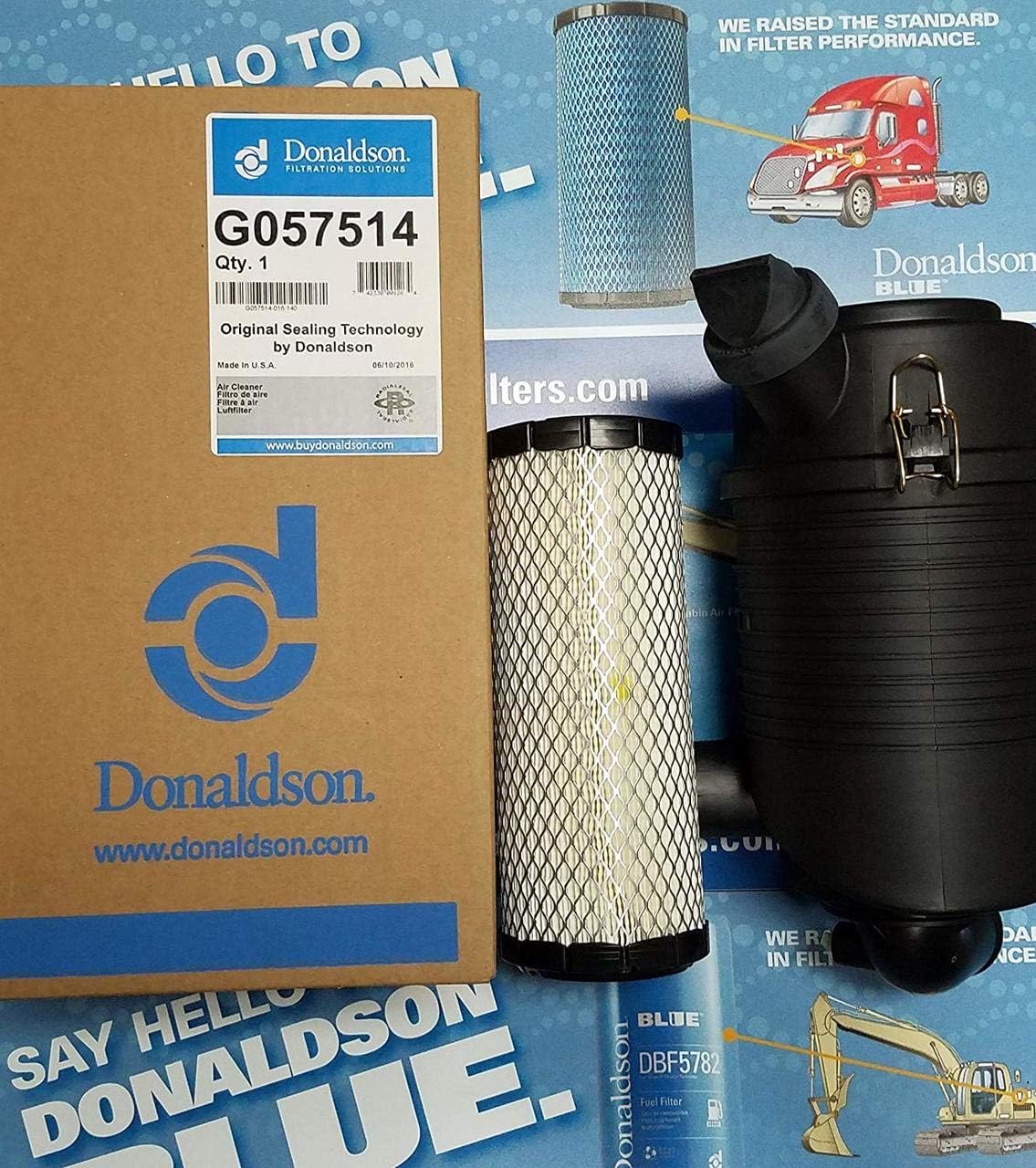Donaldson G057514 Air Cleaner Assembly 12.99 In. Overall Length, Radialseal