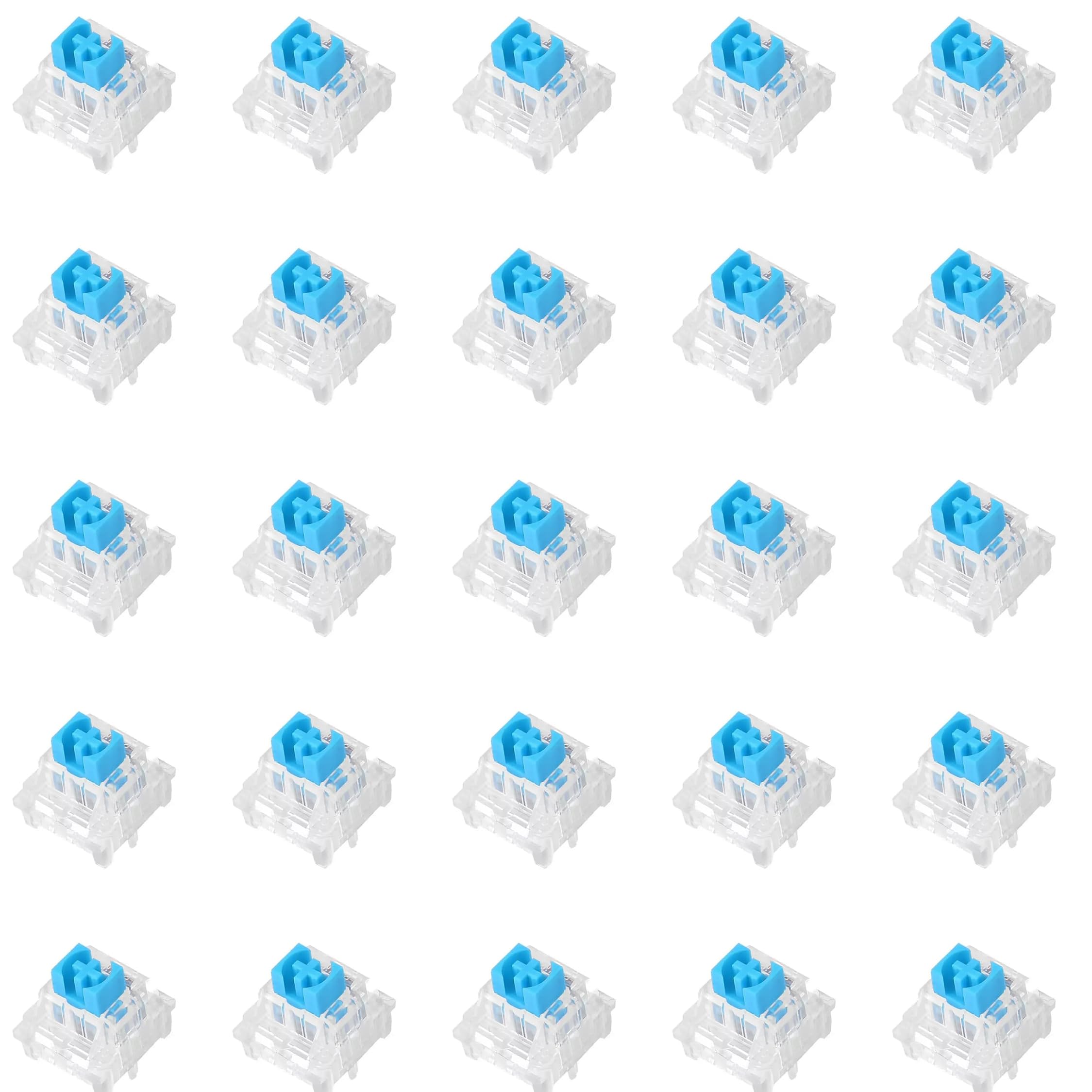 Teclado mecánico switches de repuesto de 3 pines para reparar teclas MX 6