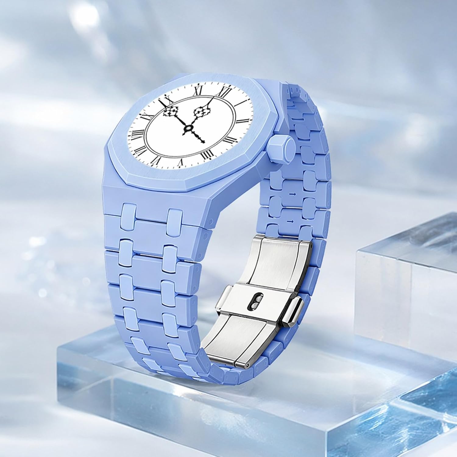 Ceramic Case Band for Swatch Royal Pop Unisex Watches Replacement Adjustable
