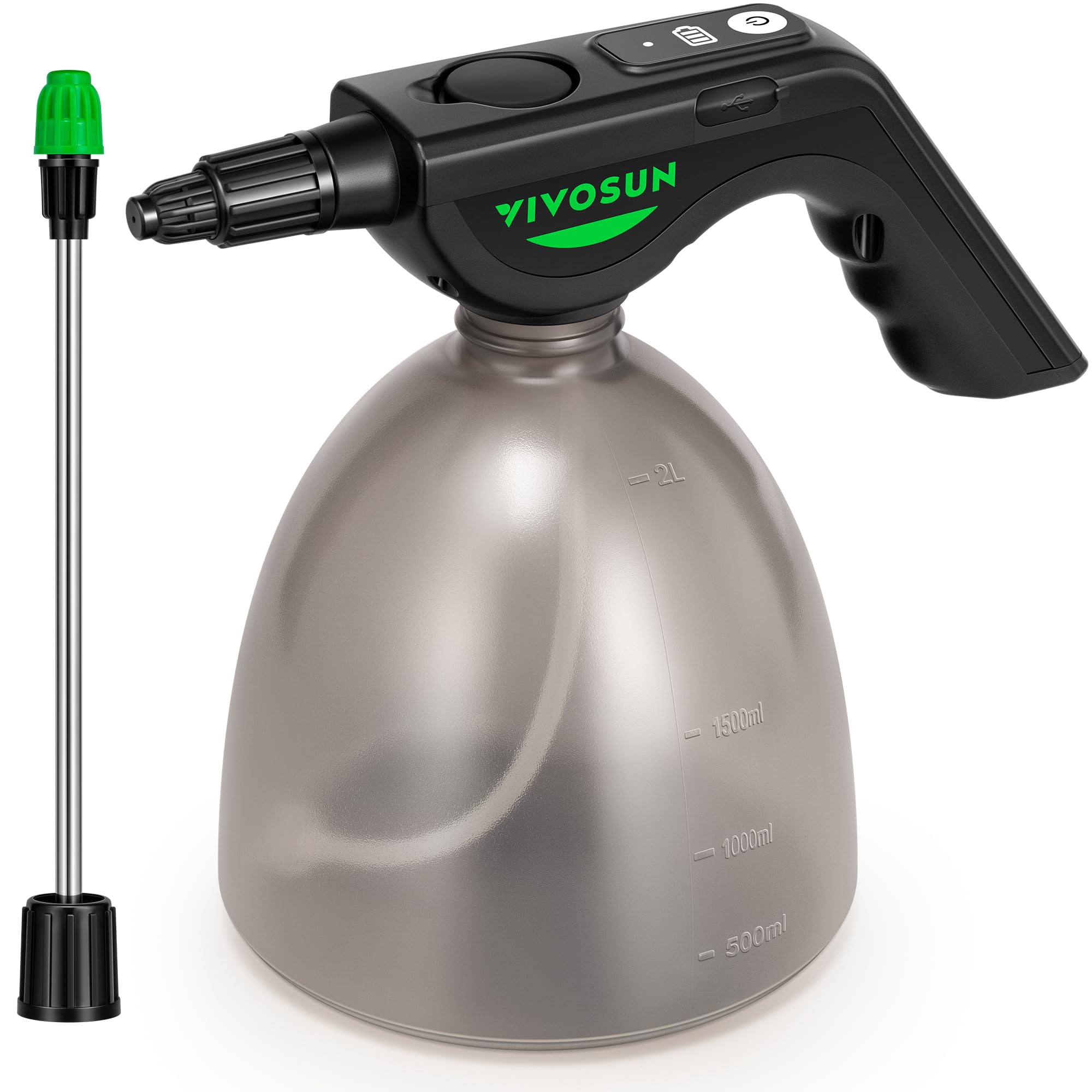 Amazon.com : VIVOSUN Battery Powered Sprayer 0.5Gallon, Electric