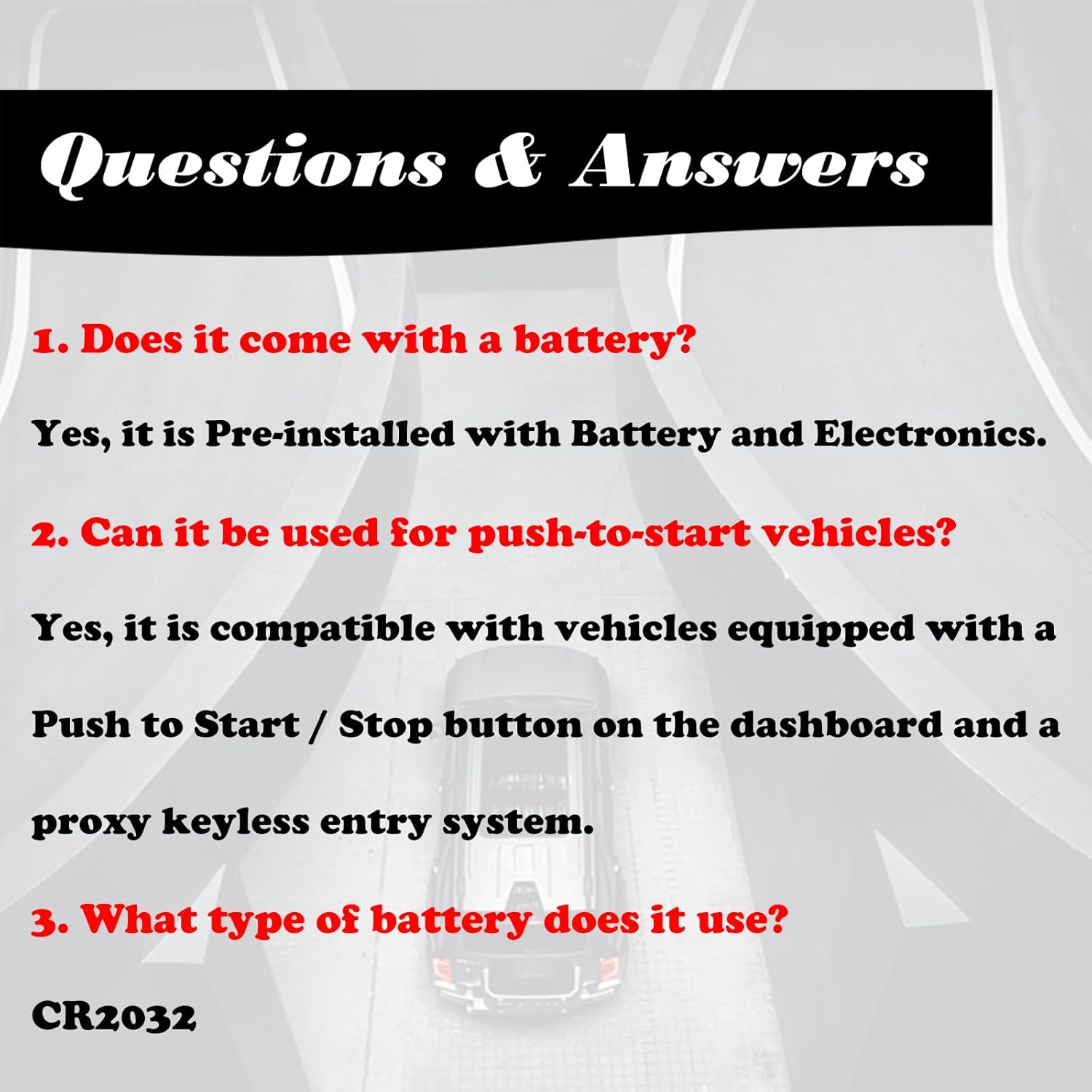 MechanMagic Replacement Car Key Fob Smart Proximity Keyless Entry Remote Control Compatible for GMC Yukon XL Denali Chevy Suburban Tahoe 2015 2016 2017 2018 2019 2020 HYQ1AA ‎13580804 315MHz