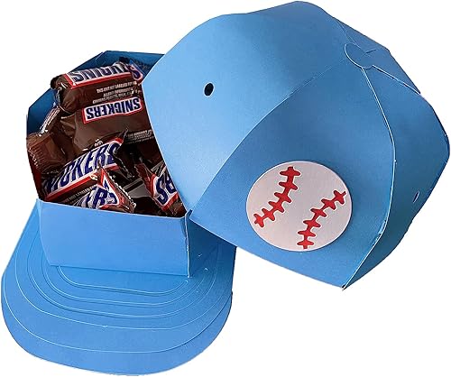 Miniatura 9 de Caja de regalo para sombreros kit de manualidades caja de regalo precortada piezas de cartulina 6 x 75 x 4 pulgadas paquete de 2 rojo