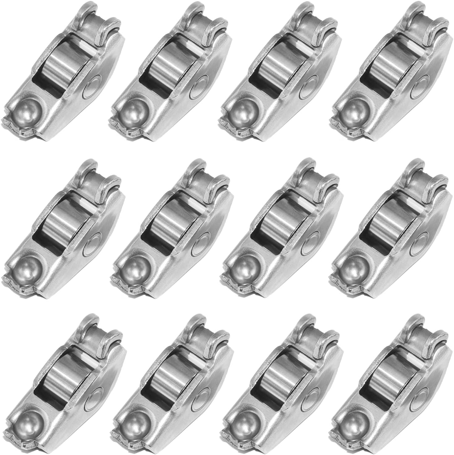 12PCS 24100294 Rocker Arm Kit for 2002-2024 2.8 3.0 3.2 3.6 4.2L V6 Chevy Equinox Malibu for Buick LaCrosse Enclave for GMC Canyon Envoy for Cadillac SRX Engine Replace MR-1323