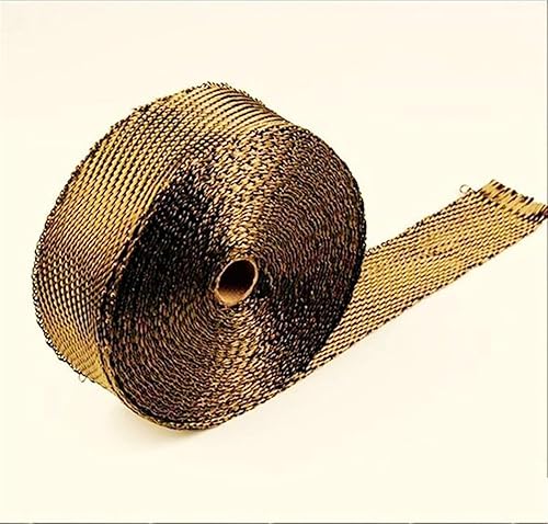 Protector de tubo de escape de motocicleta para Yamaha YZF R125 Wr250f Dt 125 Fz 16 R1 2004 R1 2008 Sr 250 Majesty 400 R6 2017 Yz 125 (color  sarga