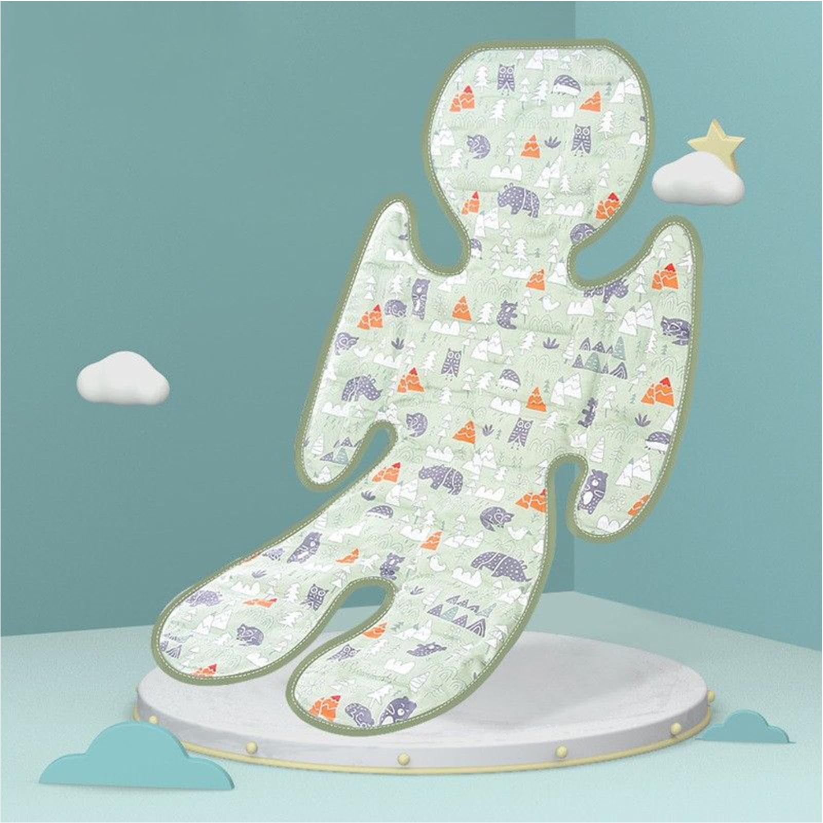 Kinderwagen Kühlmatte, Baby Kinderwagen Sitzeinlagen Baby Kühlkissen Für Kinderwagen Kinderwagen Kühlkissen Autositz Kühlpad Für Babys Sitzauflage Für Kinderwagen