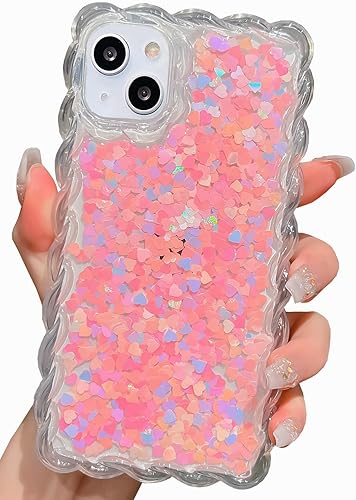 BANAILOA Funda compatible con iPhone 13 para mujer, bonita funda protectora de color rosa, suave, a prueba de golpes, para iPhone de 13 a 6.1