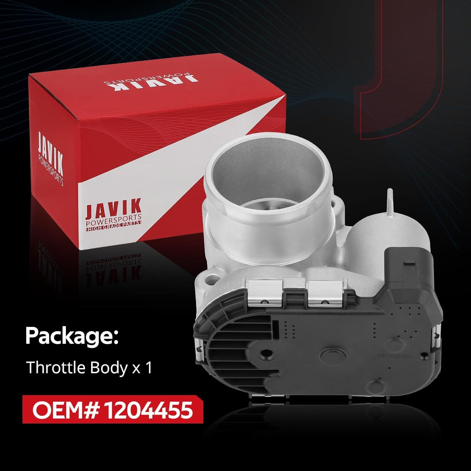 JAVIK Throttle Body Electronic Throttle Control Compatible with Polaris 2016-2025 Sportsman 570 450 2013-2025 Ranger 570 900 1000 2015-2025 RZR 570 900 1000 2016-2025 RZR Turbo PRO OEM# 1204455