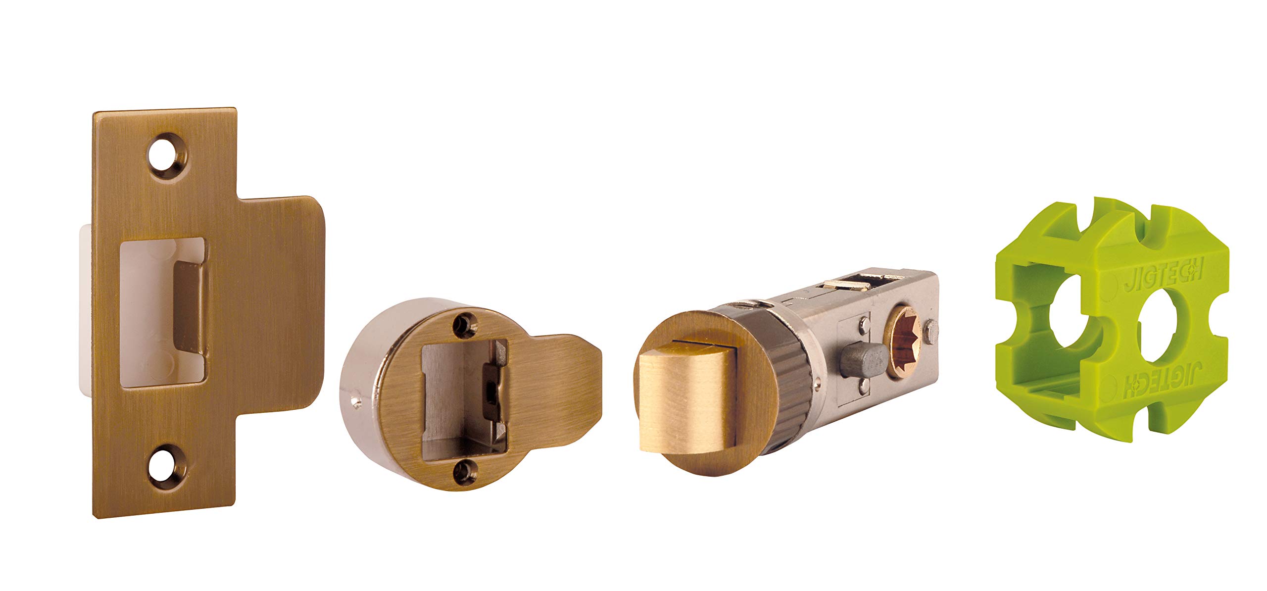 Jigtech Antique Brass Jigetch Jtl4522 Smart Privacy Latch,