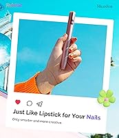 Vista 6 de MelodySusie PocketNail - Taladro de uñas modular inalámbrico en forma de bolígrafo, PC100GR 20000 RPM, lima eléctrica recargable para manicura