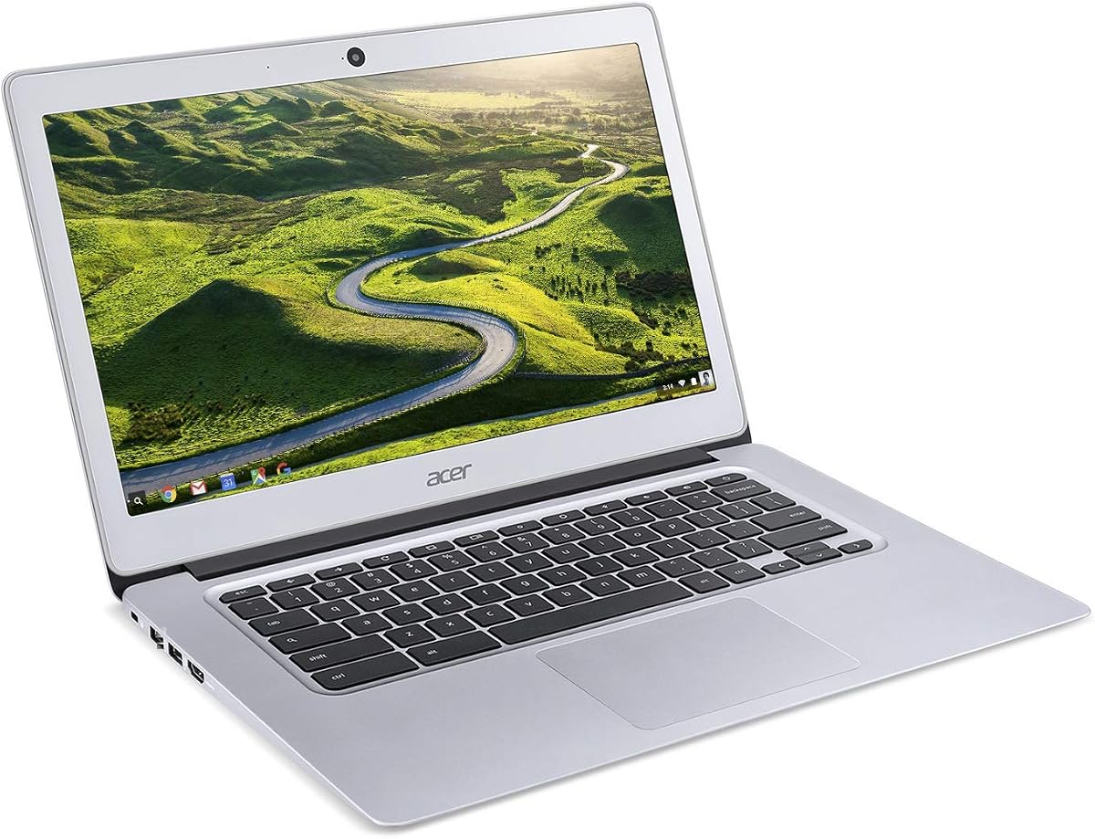 Acer Chromebook 14 CB3-431-12K1 Intel x5 E8000 Quad Core 4GB RAM 32GB 14-inch HD LED Laptop Bundle (Renewed)