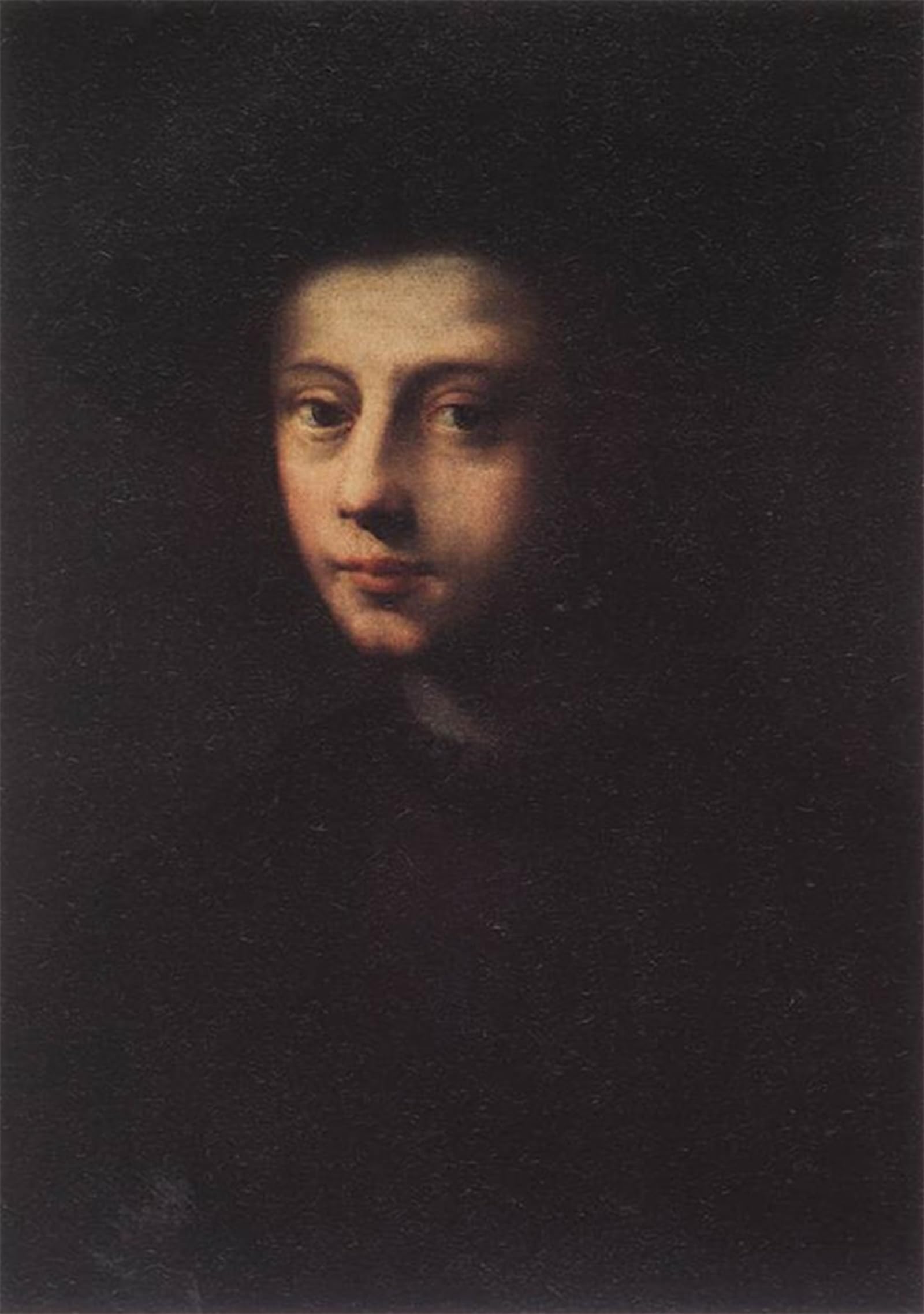SERENDIPITP Vintage Picture Print on Canvas Wall Art Poster Portrait of Pietro Carnesecchi Domenico Puligo Artwork Print Poster for Wall Decor 60x90cm