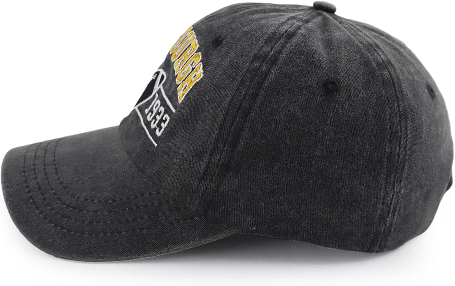 Embroidered City Football Hat for Men Women, Adjustable Unisex Cotton Fans Baseball Cap - Image 3