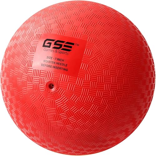 Miniatura 22 de GSE Games & Sports Expert Pelotas inflables para parque infantil, kickball, pelota de Dodge con rebote, balonmano. Ideal para 4 juegos de pelota