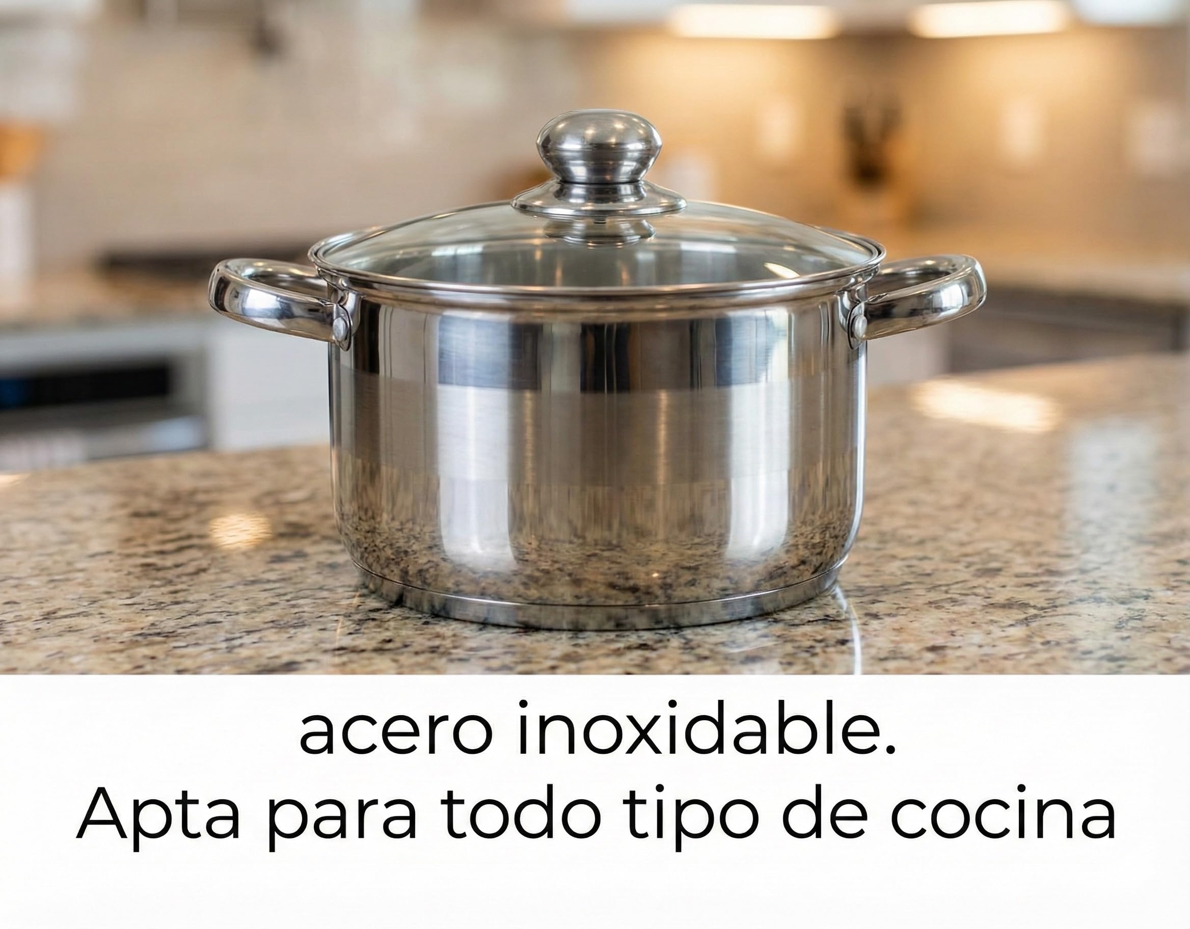 Home24 Batterie de cuisine 12 pièces en acier inoxydable avec couvercles - Convient pour tous types de cuisinières, y compris induction Home24 Batterie de cuisine 12 pièces en acier inoxydable avec couvercles - Convient pour tous types de cuisinières, y compris induction