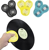 Vista 1 de 6 piezas antiestático para discos y manipuladores – Accesorios de tocadiscos con material de microfibra suave, protege contra arañazos y suciedad.