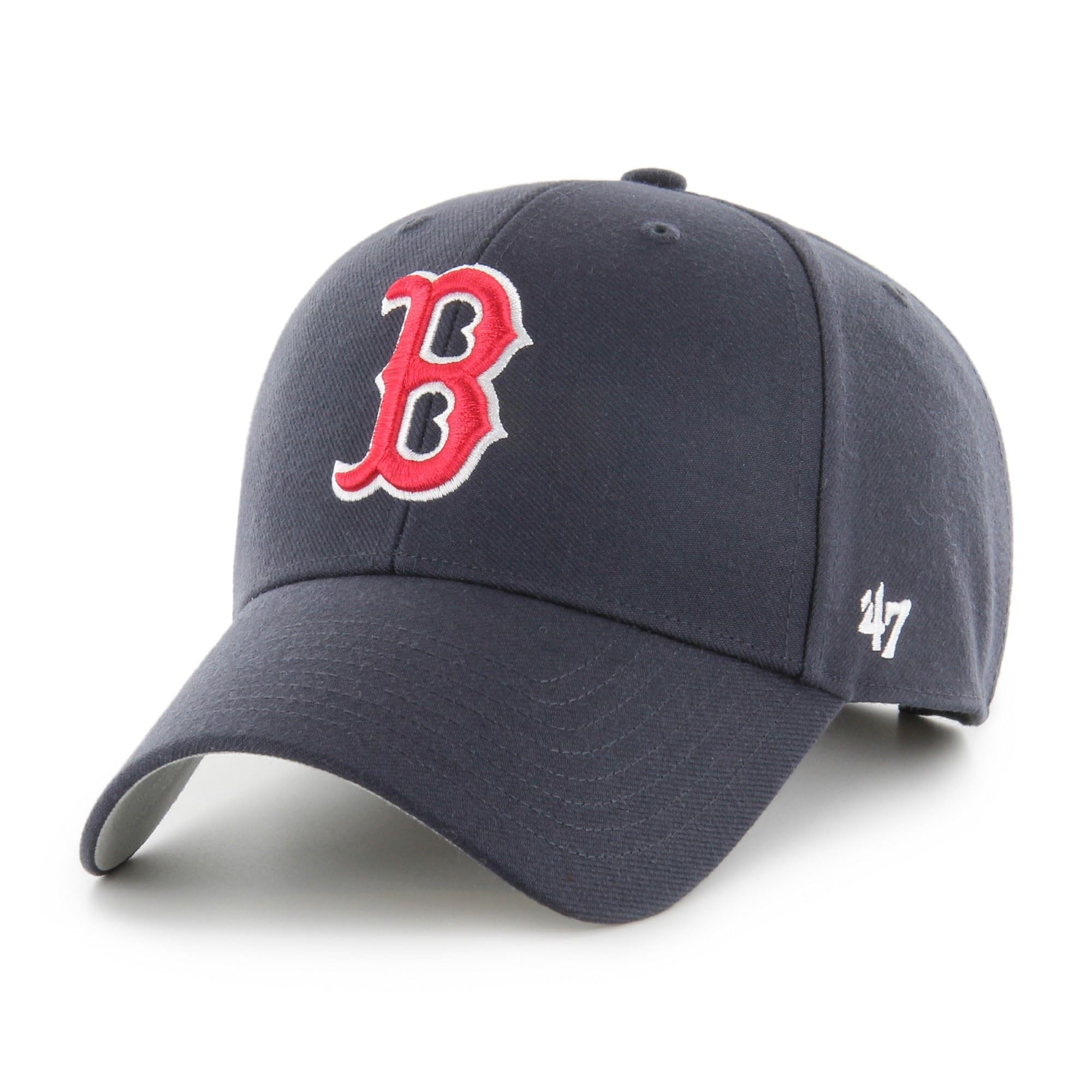 47 Brand MLB Boston Red Sox MVP Cap B-MVP02WBV-NYM, Unisex, Navy