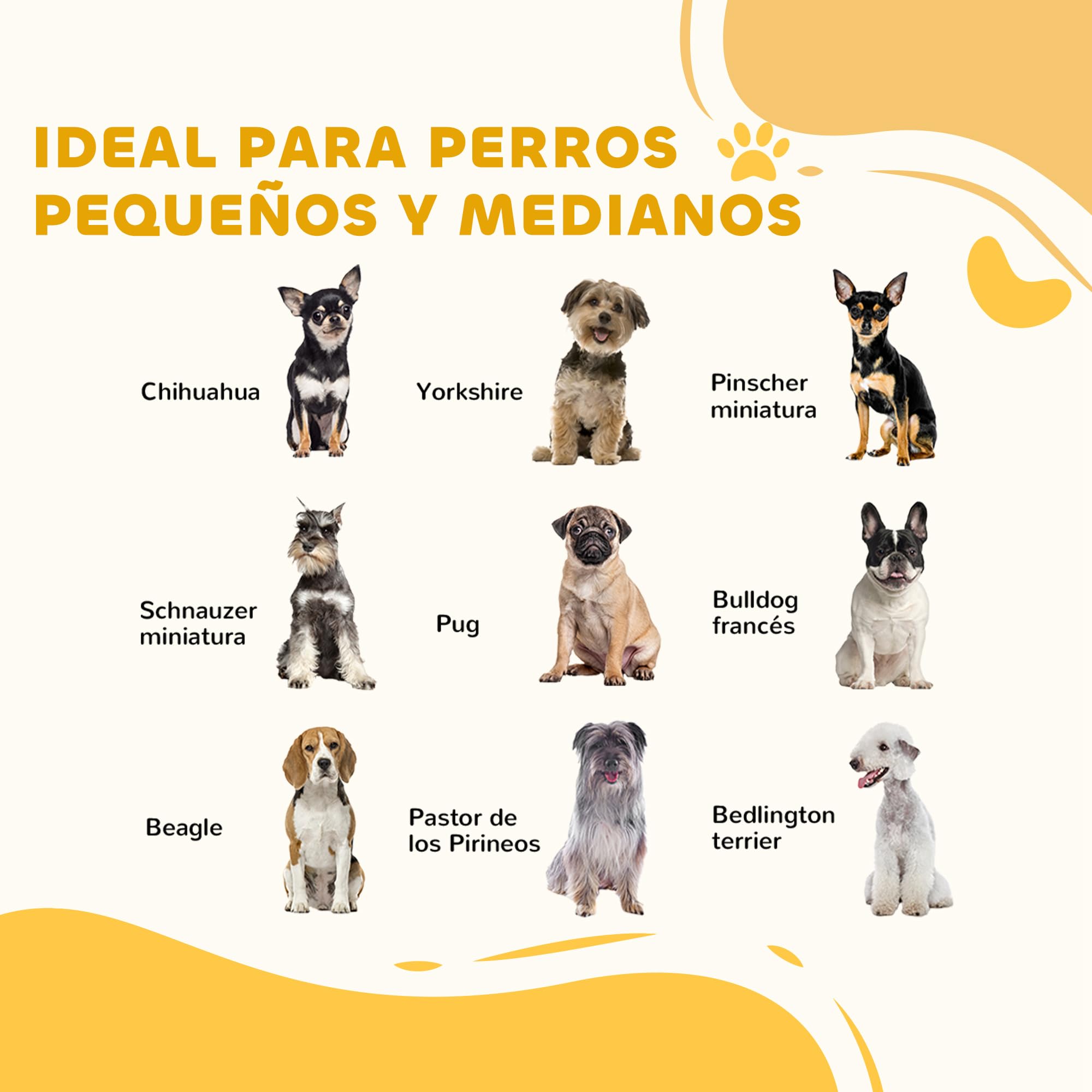 PawHut Barrera de Seguridad para Perros, Valla Plegable 154x30x80 cm Gris | para Escaleras y Puertas, Perros Pequeños y Medianos, 3 Paneles, con Soporte de Pie, para Interiores