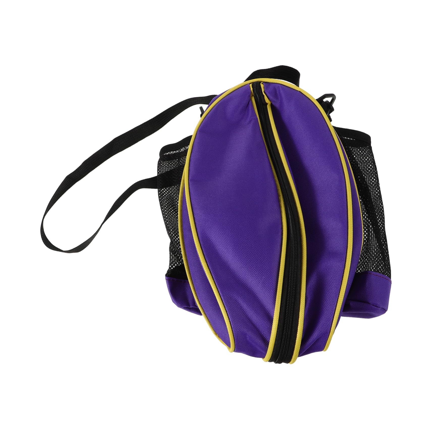 BESTonZON Rugby Ball Single Shoulder Backpack Durable Oxford Sports Bag with Side Pockets for Basketball Soccer Volleyball Comfortable Carry for Daily Activities and Athletic Needs