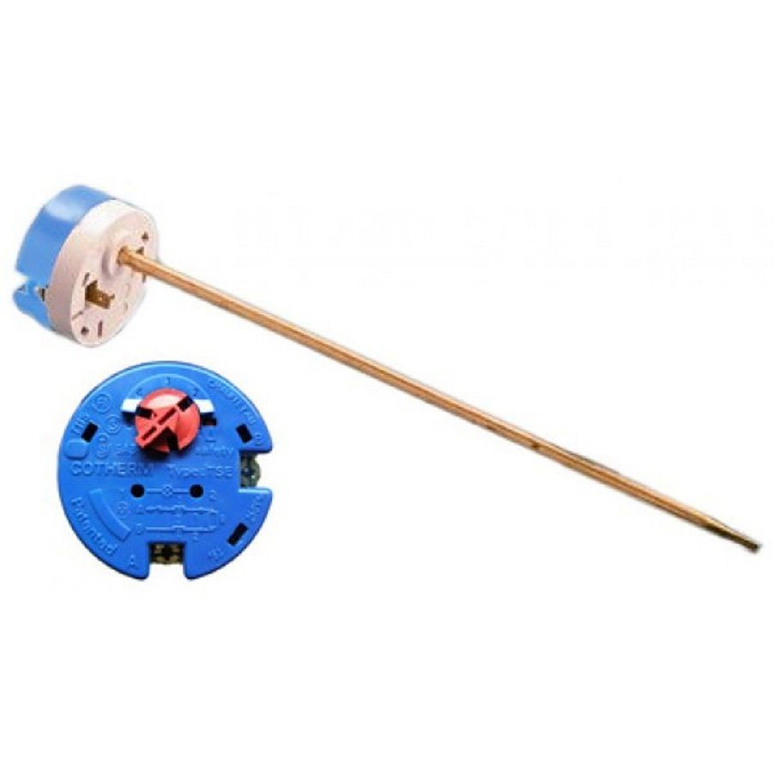 termostat podgrzewacza wody - 1 biegun - 450 mm - okrągła głowica - cotherm tse0001401