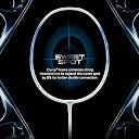 Hundred Carbotek 1000 Badminton Rackets (Pack of 2) | Superlight Head-Heavy Racket for Smash Power | Slim Shaft, Carbon Graphite Shaft & Curve² Frame for Better Sweet Spot (White/Blue) gallery image