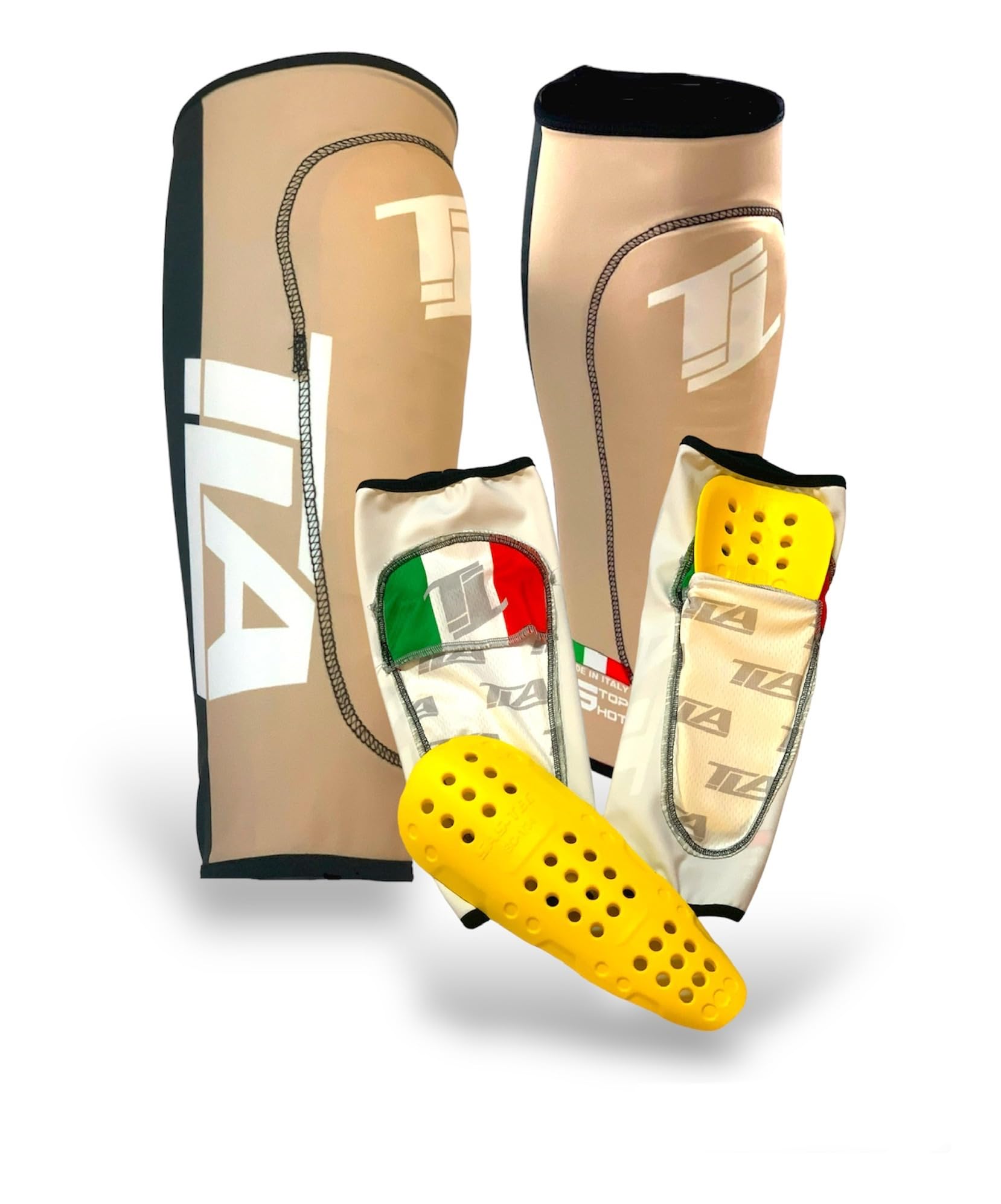 Shin Guards Enduro Mtb Pads TLA - CE certified Sas-Tec Mtb Shin Gards - Downhill Bmx Accessories and Protection for Legs and Shins - Shin Guard Holder with Protective Pads - Image 2