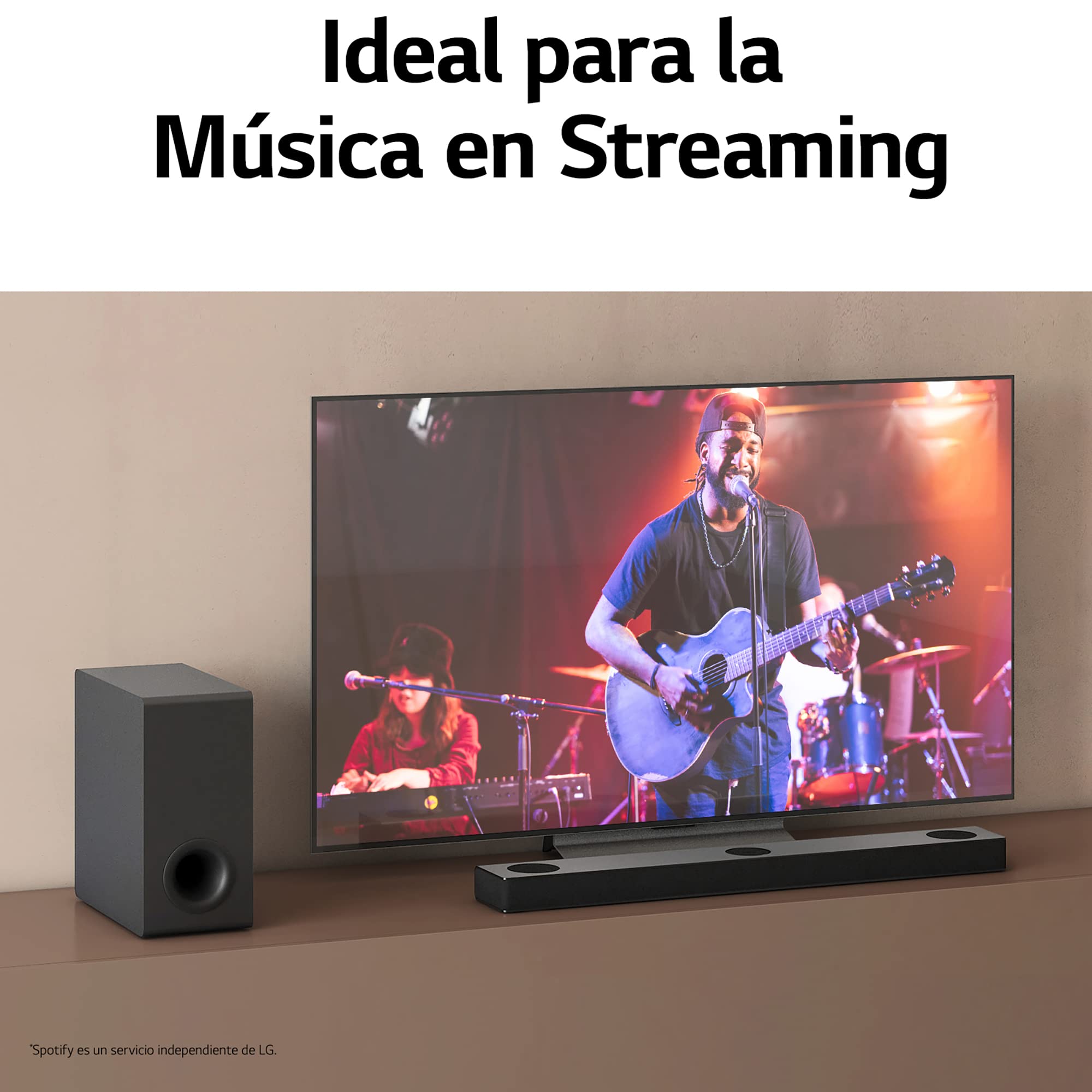 LG S80QY - Barra de Sonido Inteligente, 480W, 3.1.3 Canales con Triple Altavoz Atmos Vertical, Compatible con Altavoces Traseros SPQ8-S, Sonido Envolvente Dolby Atmos, DST:X e IMAX, Color Negro