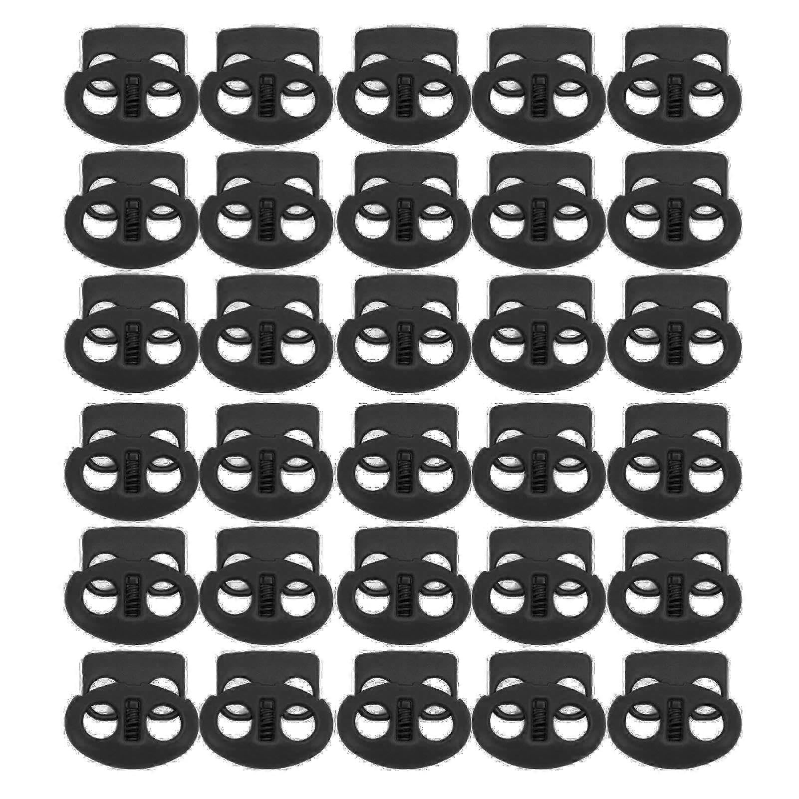 2025 Latest Model 30PCS Metal Cord Locks End Spring Stop Toggle Stoppers