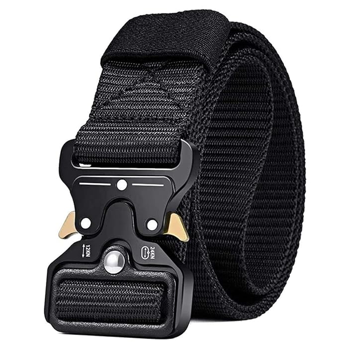 Buy MOZETO Tactical Belts for Men Military Style Work Hiking Riggers