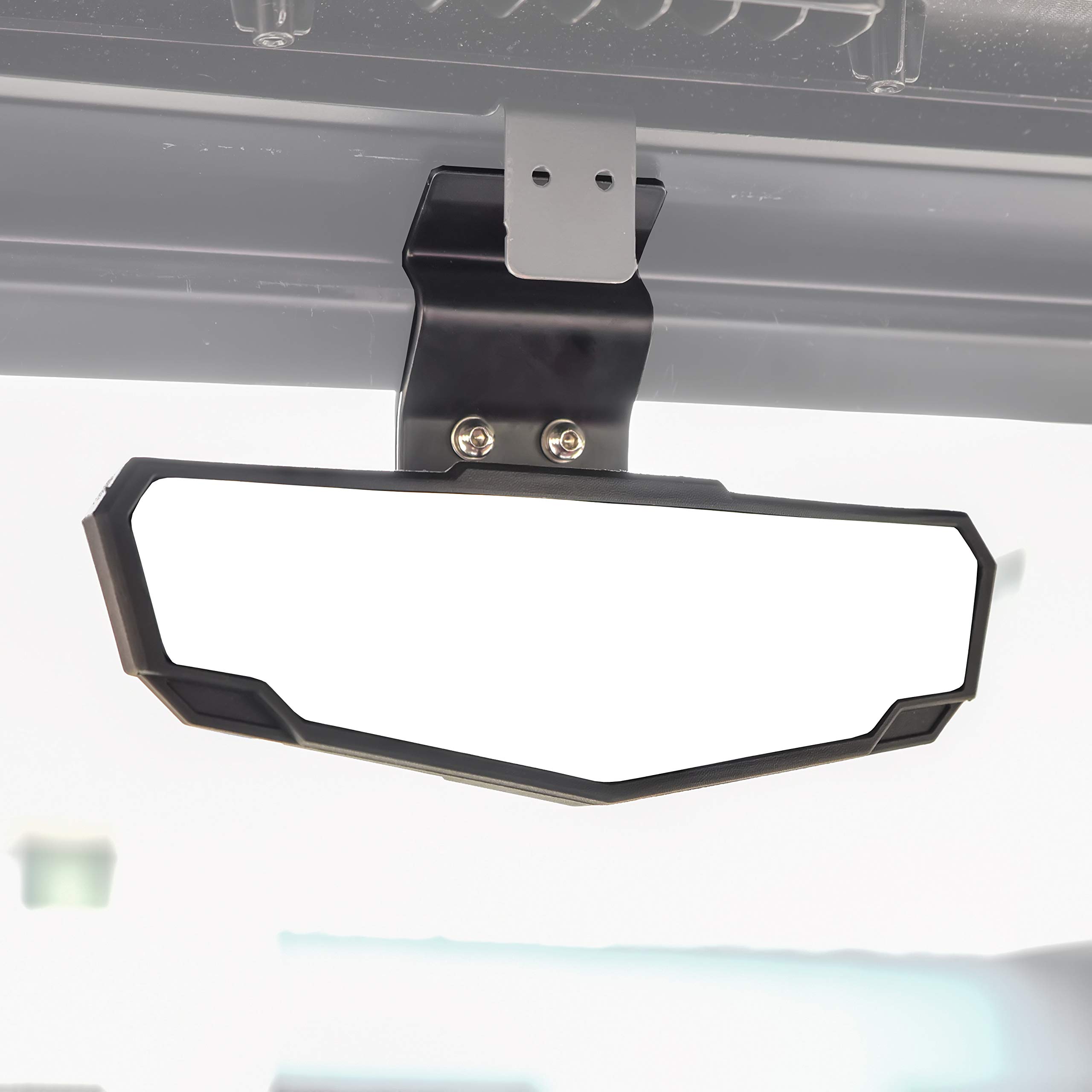 SAUTVS UTV Center Rear View Mirror, Premium Convex RearView Mirror for Polaris Ranger 570 900 1000 Crew/Can Am Defender 2015-2025 Accessories