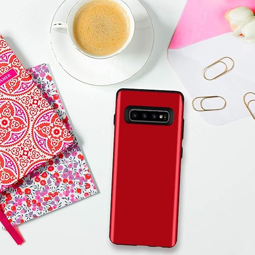 Miniatura 7 de GOOSPERY Funda para Galaxy S10 Plus tarjetero deslizante protector de doble capa TPU + PC con ranura para tarjeta cartera para Samsung Galaxy S10