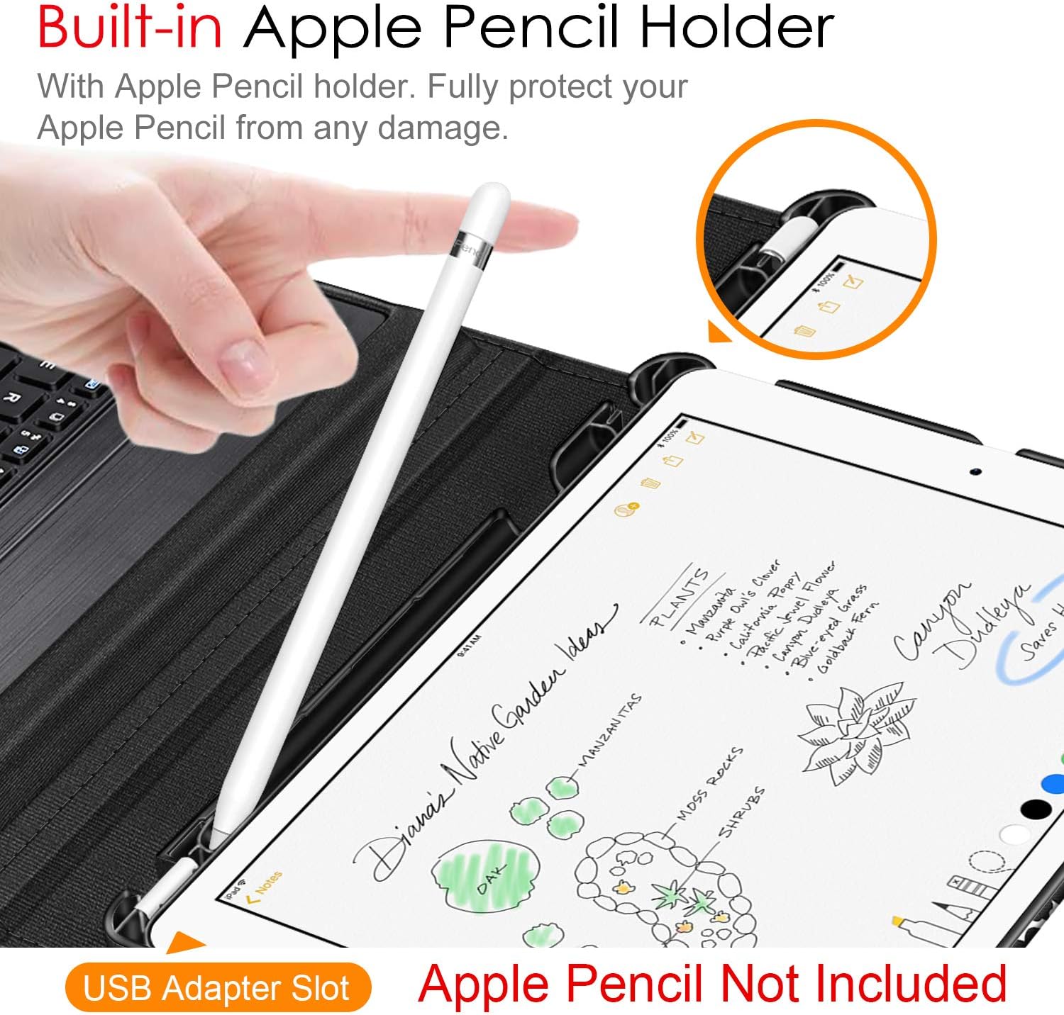 Uр Tо 50% оƒƒ Fintie Keyboard Case for iPad 9th / 8th / 7th Generation (2021/2020/2019 Model) 10.2 Inch, 360 Degree Rotating Smart Stand Cover w/Pencil Holder, Built-in Wireless Bluetooth Keyboard, Composition Book Prоduсt Dеаl Fintie Keyboard Case for iPad 9th / 8th / 7th Generation (2021/2020/2019 Model) 10.2 Inch, 360 Degree Rotating Smart Stand Cover w/Pencil Holder, Built-in Wireless Bluetooth Keyboard, Composition Book