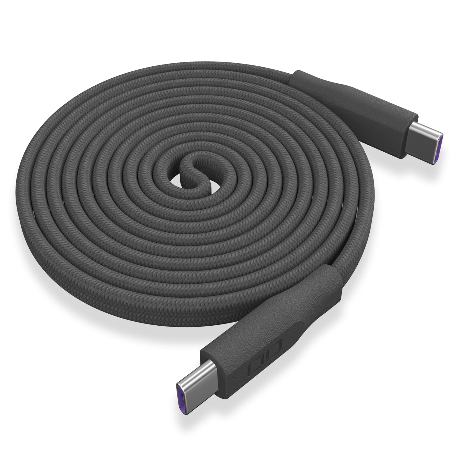 Amazon.co.jp: CIO フラットスパイラルケーブル CtoC (Type-C/USB-C