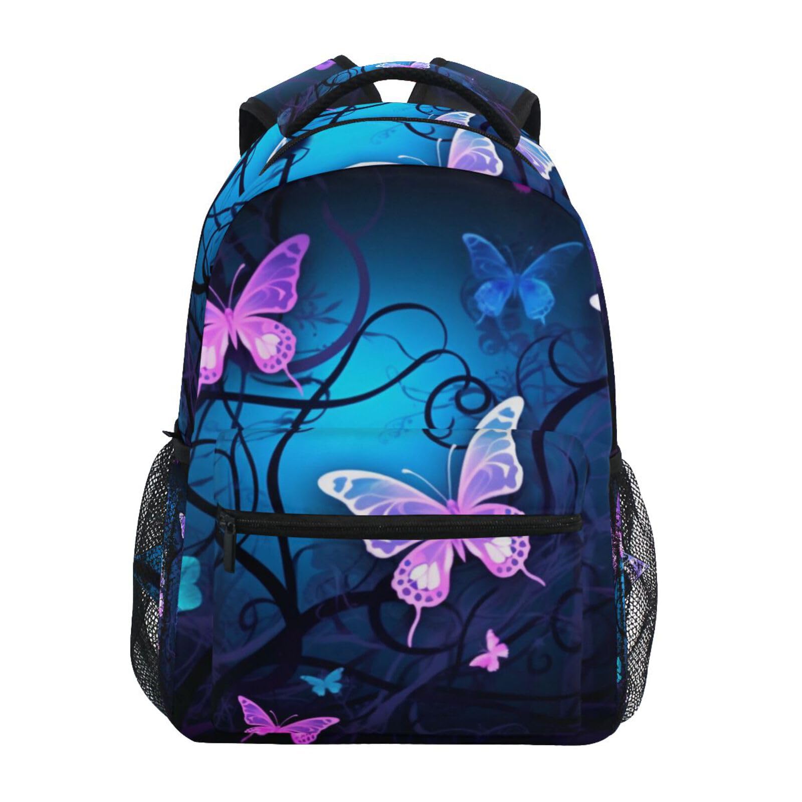 Sac à dos papillon ordinateur portable imperméable multi-poche - 8