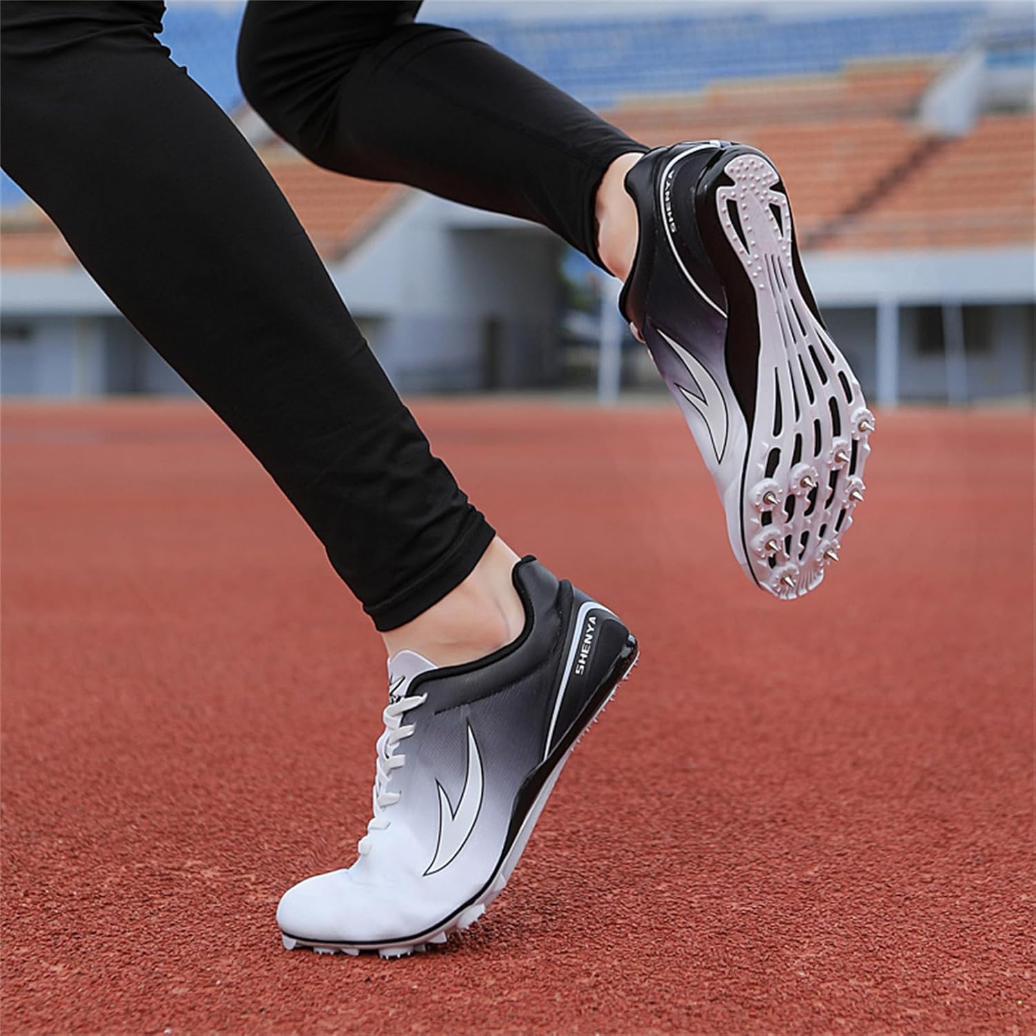 Track and Field Shoes Men Women Spikes Sneakers Teens Athletic for Sprint Running Racing Jumping