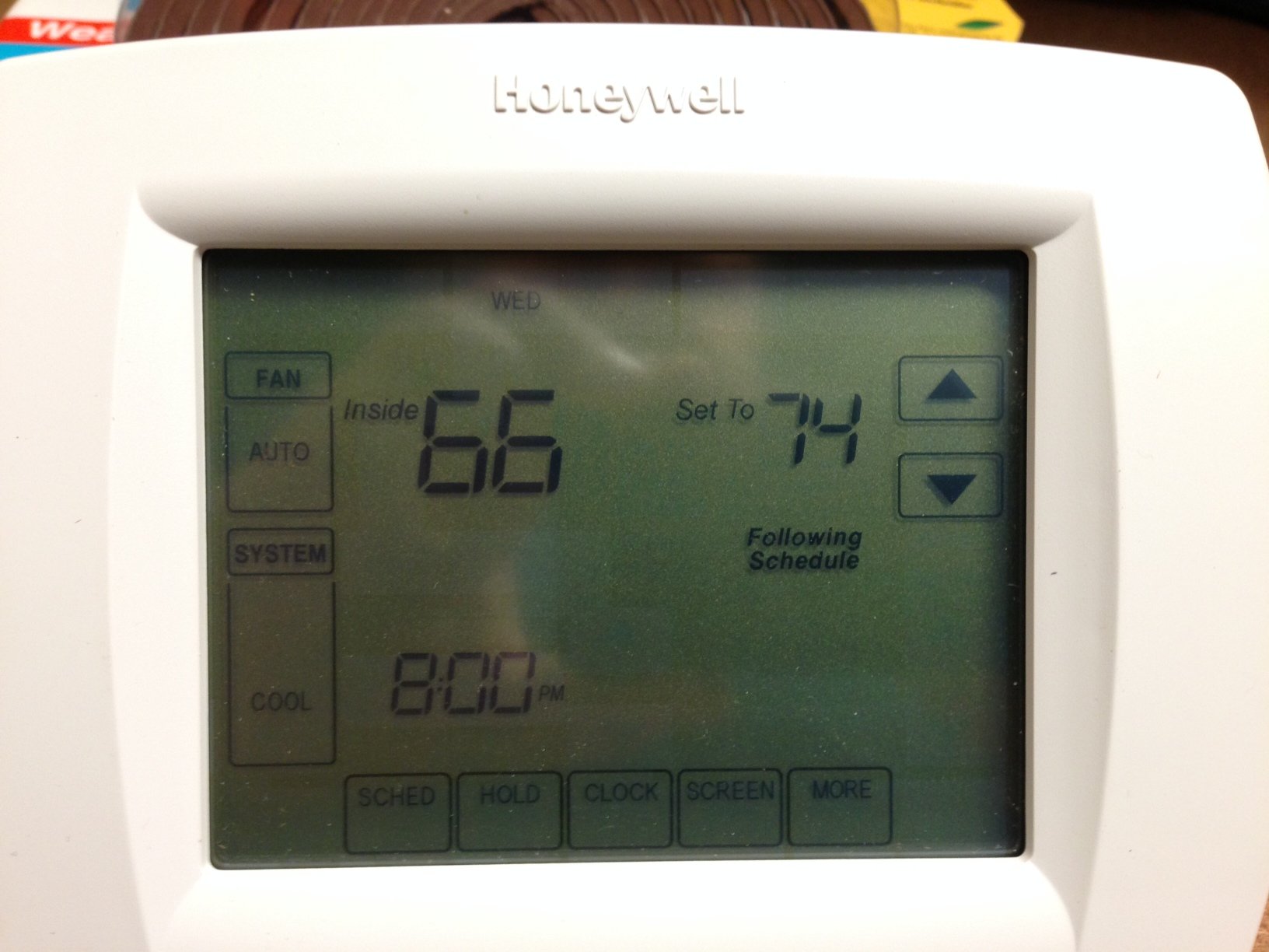 Honeywell Th8110u1003 Vision Pro 8000 Digital Thermostat Buy Online In Grenada At Desertcart 1628656