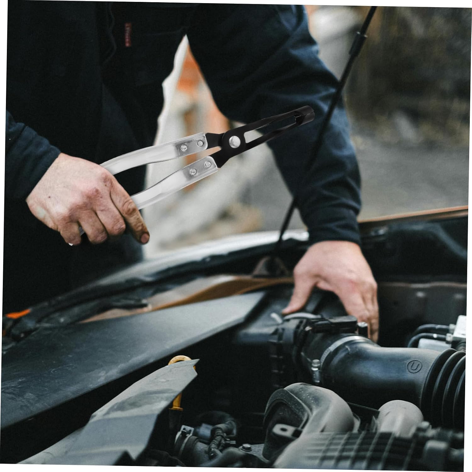 Alipis Engine Valve Spring Pliers Tool Spring Removal Tool for Automotive Engine Repair and Lightweight Design for Easy