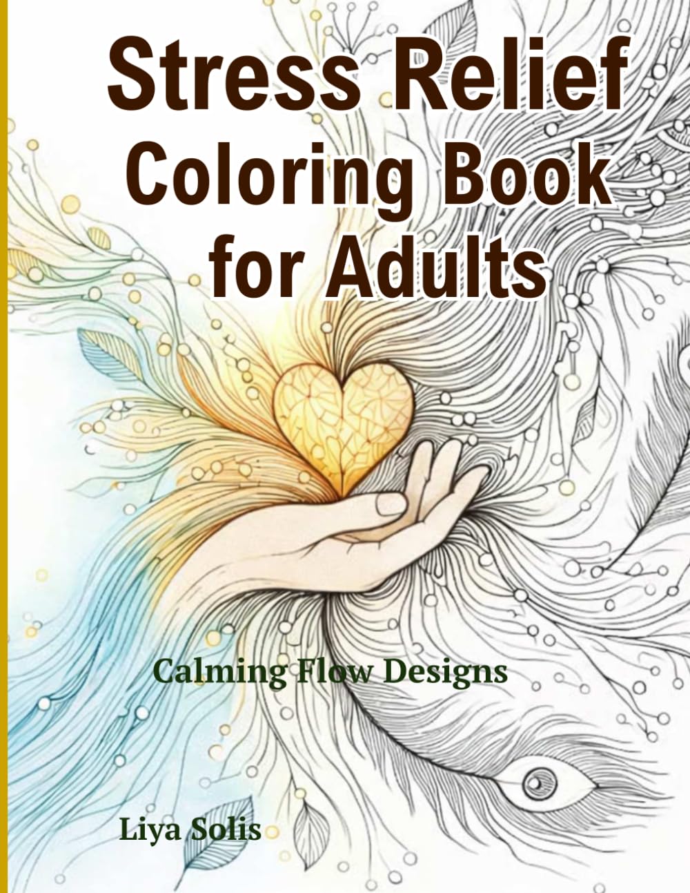 Stress Relief Coloring Book for Adults: Mindful Neurographic Lines for Healing, and Inner Balance