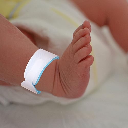 Miniatura 8 de Healifty Pulsera de identificación para bebés Banda médica infantil de esponja suave Banda médica cómoda para el reconocimiento y la seguridad del