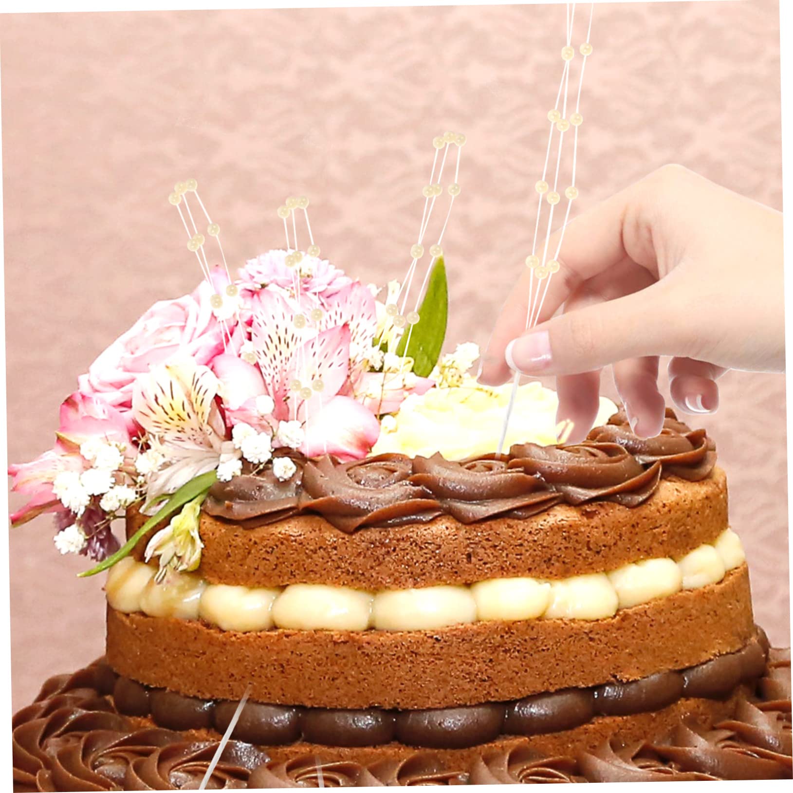 SHINEOFI 400pezzi Decorazioni Per Adornamenti Per Dessert Matrimonio Compleanni e