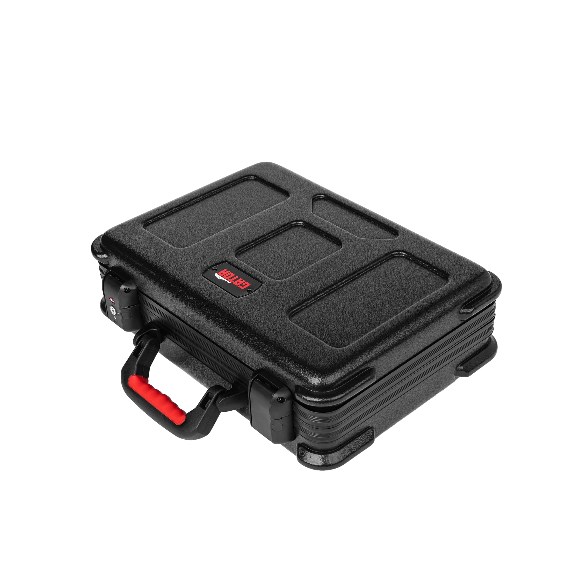 GATOR CASES Estuche Frequent Flyer Series para modelador de amplificador compacto con interior configurable y cierres homologados por la TSA