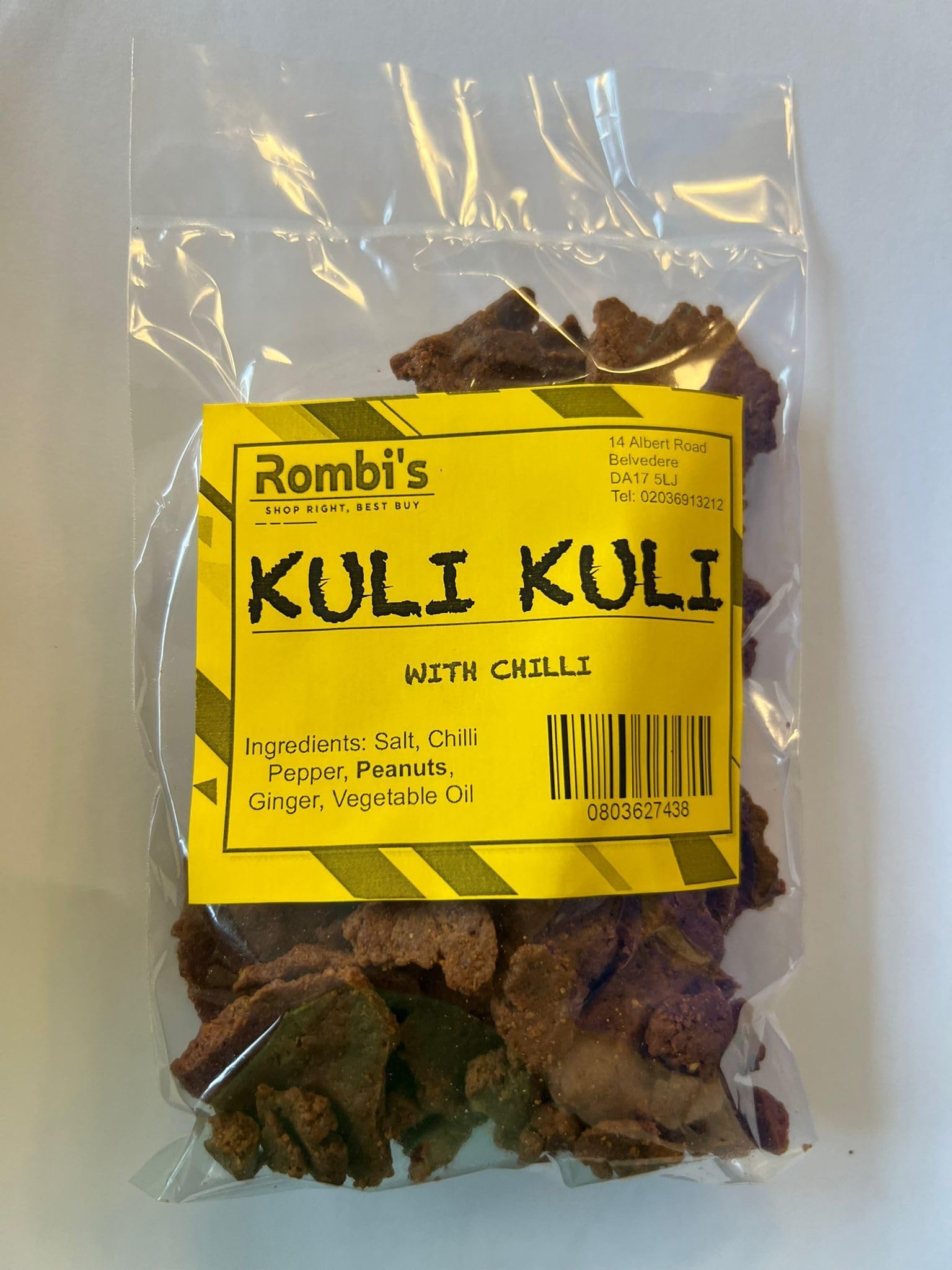Rombi's Kuli Kuli with Chilli 130g (Pack of 6)